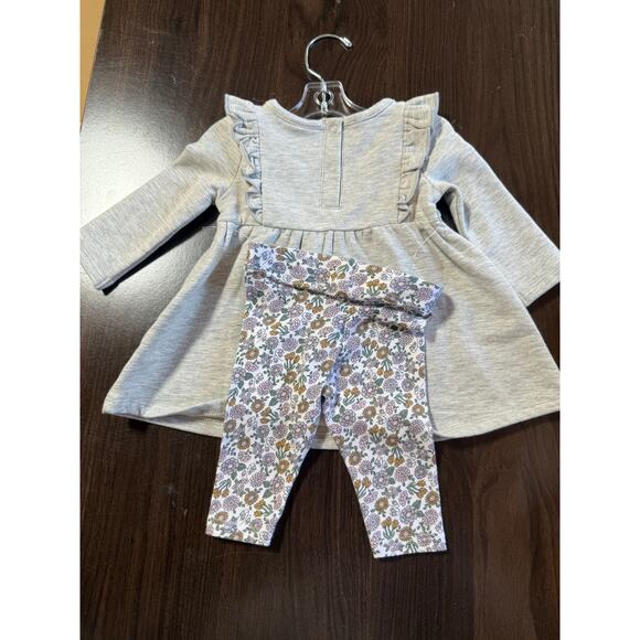 Nordstrom Floral Two Piece Outfit- Size 3 months - Picture 5 of 6